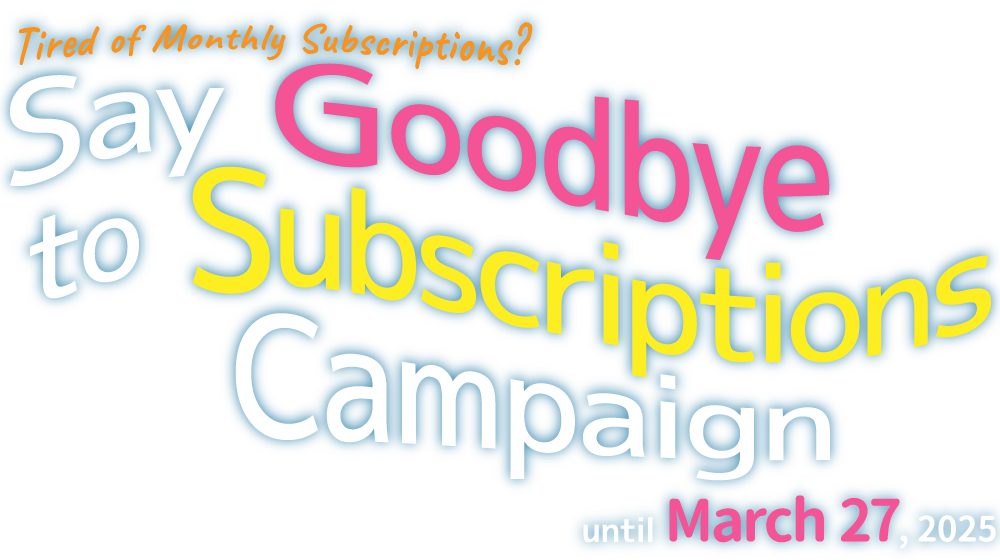 Say Goodbye to Subscriptions Campaign