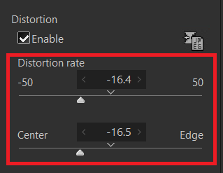 Fine adjusting the manually