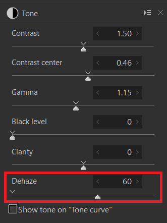 Dehaze Example 3-2 ctrl