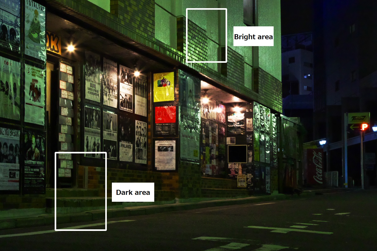 Level of shadow noise reduction 3-1