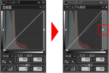 レベル補正