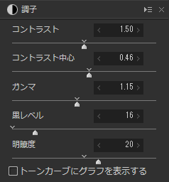 紅葉のディテールを強調