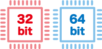 32bit64bit